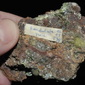 Aurichalcite de Grèce (ex Deyrolle).