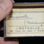 Euxenite de Madagascar (ex Deyrolle).