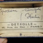 Augite pyroxène d'Italie (ex Deyrolle).