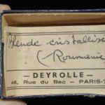 Sphalérite (blende) de Roumanie (ex Deyrolle).