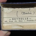 Augite pyroxène d'Italie (ex Deyrolle).