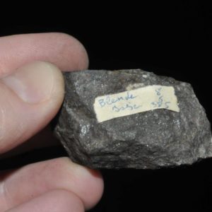 Blende (sphalérite) de l'Isère (ex Deyrolle).