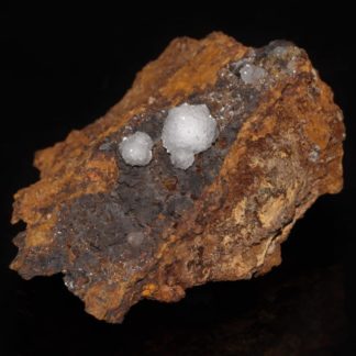 Hémimorphite de la Carrière du Rivet à Montredon-Labessonnié vers Peyrebrune (Tarn).