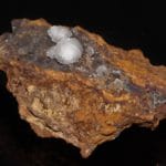 Hémimorphite, Carrière du Rivet, Peyrebrune, Tarn