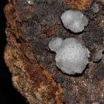 Hémimorphite, Carrière du Rivet, Peyrebrune, Tarn