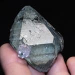 Quartz chlorité avec "Paysage", Tré-la-tête, Haute-Savoie