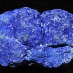 Azurite de Chessy les Mines (Rhône).