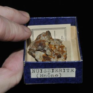 Nuissièrite (pyromorphite) du Rhône.