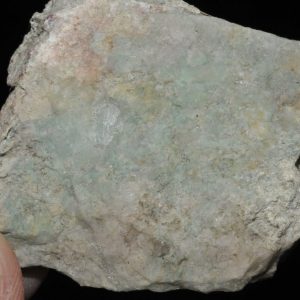 Turquoise et wavellite de Montebras dans la Creuse (ex Deyrolle)