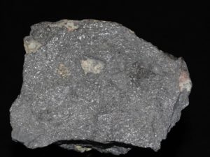 Allemontite, Valentinite, mine des Chalanches, Allemont, Oisans, Isère.