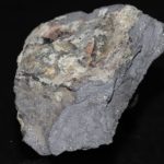 Allemontite, Valentinite, mine des Chalanches, Allemont, Isère.