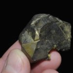 Pyrite dodécaédrite de l'île d'Elbe en Italie (ex Deyrolle).