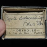 Pyrite dodécaédrite de l'île d'Elbe en Italie (ex Deyrolle).