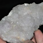 Fluorite incolore et mauve, Mine de Fontsante, Var