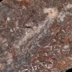 Hématite, Pouzac, Pyrénées (étiquette ancienne).