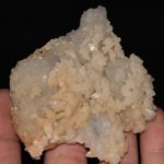 Quartz et scalénoèdre de calcite, mine de Fontsante, Var