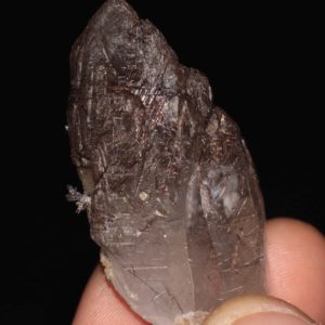 Quartz, chlorite brune et dravite, Maurienne, Savoie