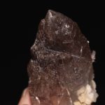 Quartz, chlorite brune et dravite, Maurienne, Savoie