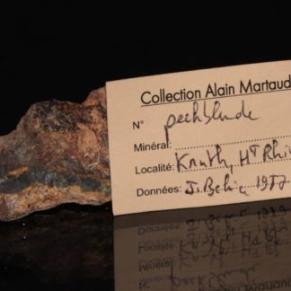 Pencheblende, Kruth, Vosges (ancienne collection Alain Martaud)