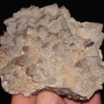 Deux générations de quartz, carrière Creuzeval, Beaujeu, Rhône
