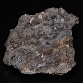 Galène, sphalérite et calcite de Trèves dans le Gard.