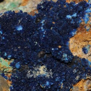 Azurite, Hubac de Jourdan, Daluis, Alpes-Maritimes.