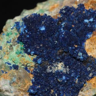 Azurite, Hubac de Jourdan, Daluis, Alpes-Maritimes.