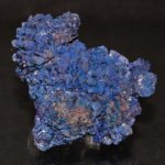 Chessylite (variété d'azurite), mine de Chessy-les-Mines, Rhône.