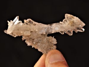 Quartz, Tête Noire, massif du Mont-Blanc, Suisse.