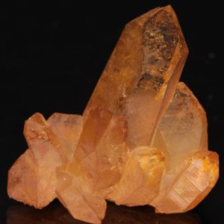 Quartz avec oxydation irisée, le Grand Châtelard, vallée de la Maurienne, Savoie.