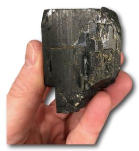 Wolframite, mine de Panasqueira, Portugal.