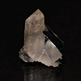 Quartz et de wolframite, Panasqueira, Castelo Branco, Portugal.