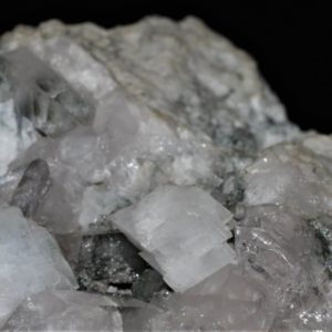 Adulaire et quartz, Les contamines, Haute-Savoie.