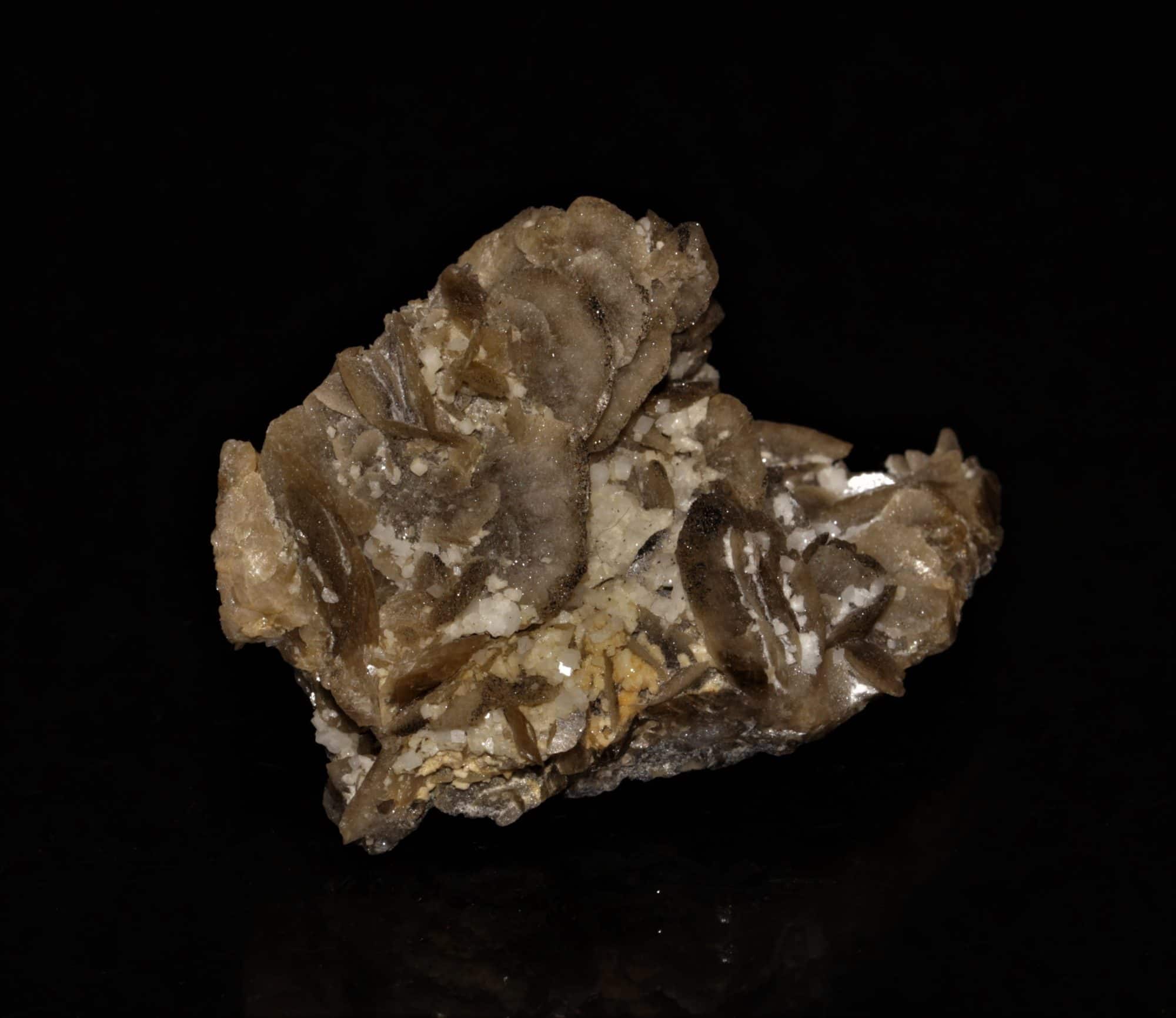 Sidérite, pyrite et dolomite, La Mure, Isère.