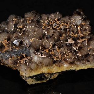 Quartz fumé, Echassières, Allier.