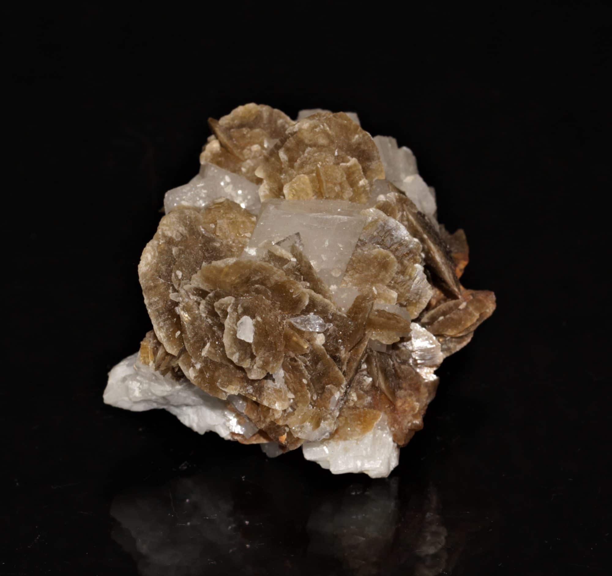 Sidérite et dolomite, mine de la Mure, Isère.
