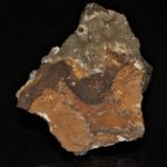 Smithsonite, mine de Mas Lacombe, Pommiers, Gard.