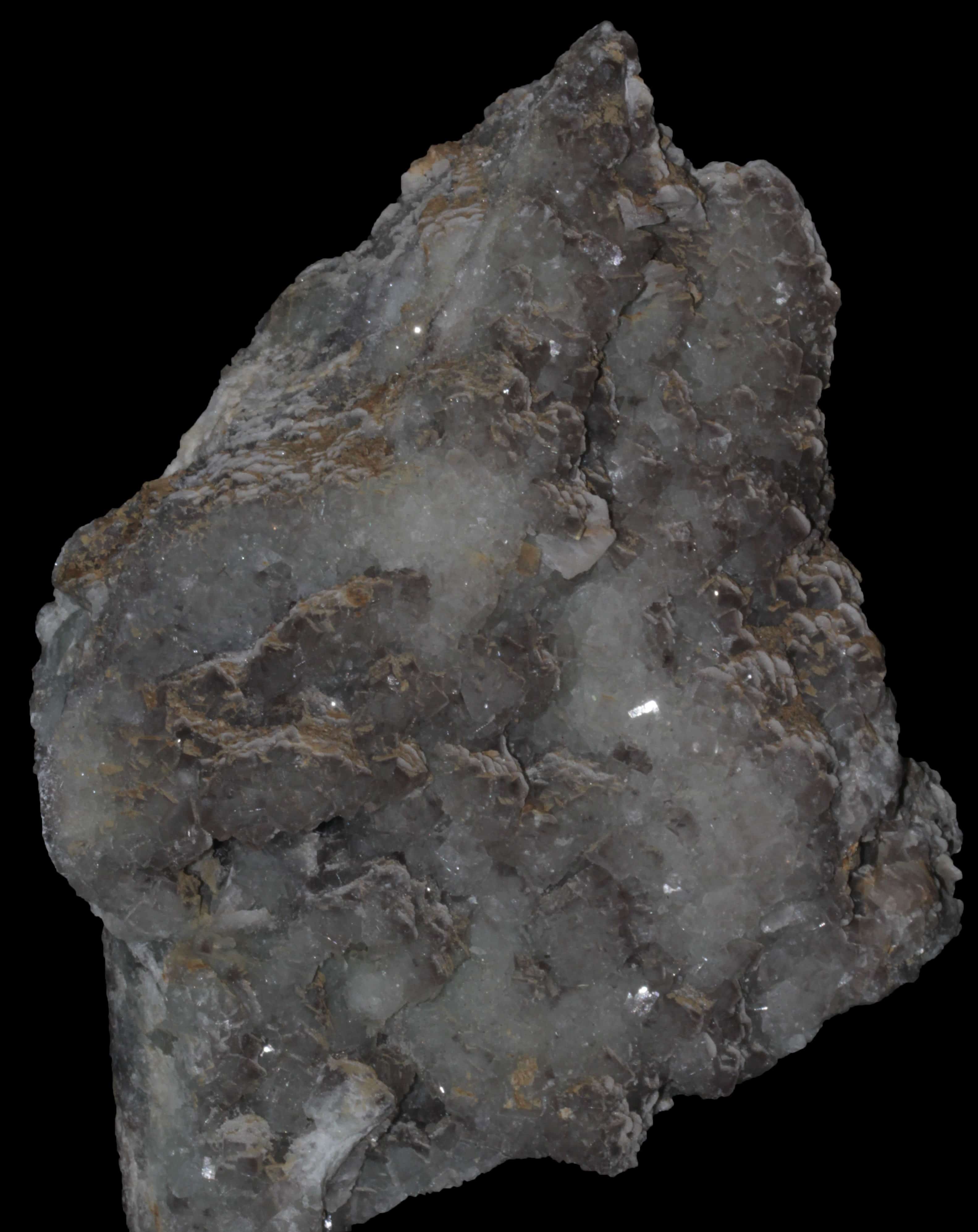 Fluorite et baryte de la mine de Fontsante, Var.