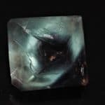 Fluorine bicolore, carrière Boltry, Seilles, Belgique.