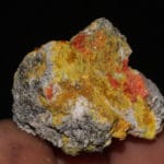 Réalgar et orpiment, mine de Matra, Corse.