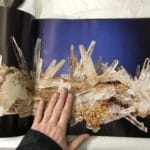 Beau livre sur les minéraux avec de nombreuses photos, en allemand, Zauber welt der Mineralien (Medenbach / Wilk).