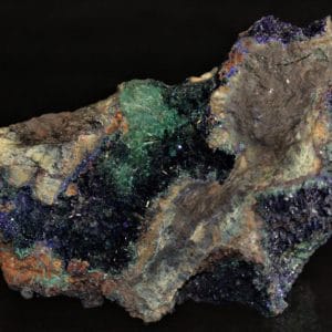 Azurite et malachite, Bisbee, Arizona, USA.