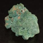 Cuprite pseudomorphosée en malachite de la mine d'Ogonja (Onganja) en Namibie.