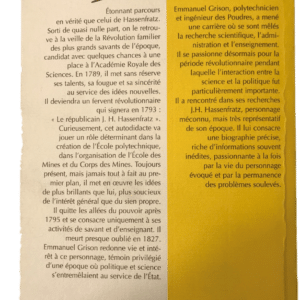 Hassenfratz : du faubourg Montmartre au Corps des Mines (École des Mines de Paris)