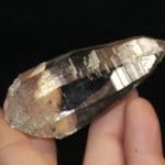 Cristal de Quartz habitus Tessiner, Piora, Quinto, Tessin, Suisse.