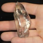 Quartz habitus Tessiner, Piora, Suisse.