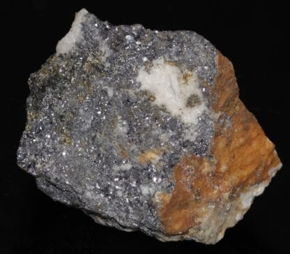 Galène, tétraédrite et chalcopyrite, mine d'Oulles, Isère - Ex- Geffroy.