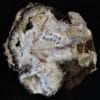 Pseudomorphose de pyromorphite en plomb-gomme, Echassières, Allier.