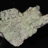 Duftite sur calcite, Tsumeb, Namibie.