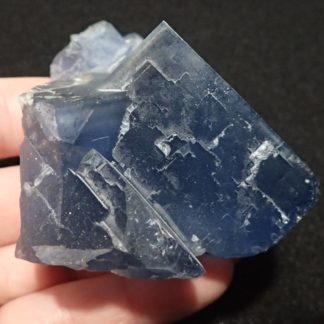Fluorite bleue de Maxonchamp dans les Vosges (88).